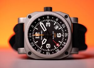 NAV-01 GMT Swiss Quartz pilot watch