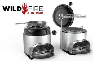 Wild Fire charcoal and wood fired cooker