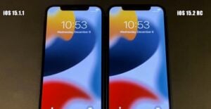 iOS 15.2 RC vs iOS 15.1