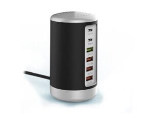 6-Port USB Fast Charge Tower