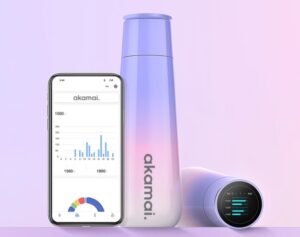 Akamai Smart water bottle Kickstarter