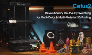 Cetus2 3D printer hits Kickstarter