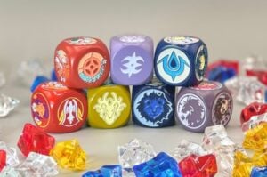 Custom D6 metal dice