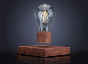 levitating light bulb lamp