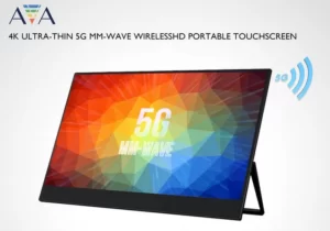 AVA touchscreen portable monitor