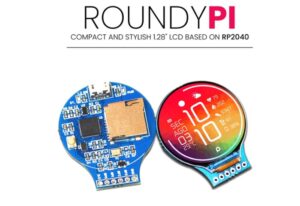 Roundy Color LCD powered by Raspberry Pi 2040