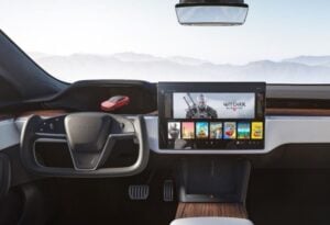 Tesla teases Valve Steam games integration