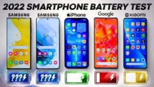 best smartphone battery life
