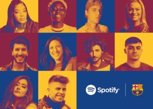 Spotify FC barcelona