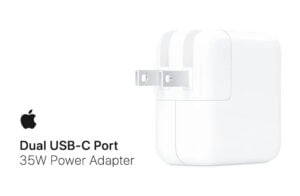 Apple 35W Dual USB-C Port Power Adapter