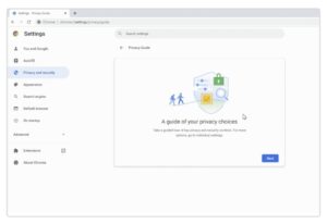 Chrome privacy settings