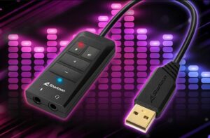 Sharkoon SB2 gaming USB DAC 2022