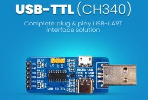 USB to TTL plug and play USB-UART adapter
