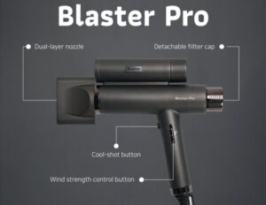 dual motor hairdryer