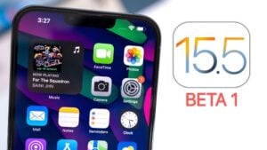 iOS 15.5 beta 1