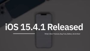 iOS 15.4.1