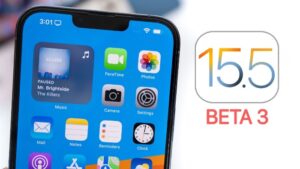 ios 15.5 beta 3