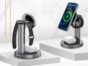 3-in-1 MagSafe Magnetic Wireless Charging Station