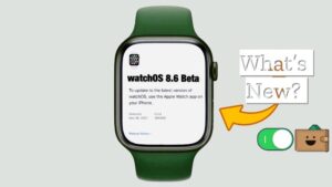 watchOS 8.6 beta 1