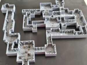 Instadungeon DIY 3D printed dungeon tiles