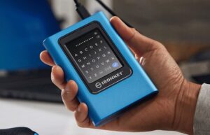 Kingston encrypted external SSD