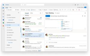 One Outlook email app screenshot