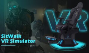 SitWalk interactive VR motion simulator