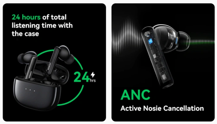 Ugreen HiTune T3 true wireless ANC earbuds