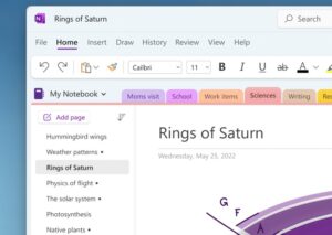 Windows OneNote app