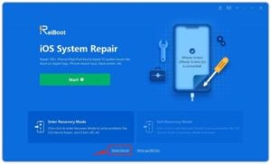 click Reset device in ReiBoot