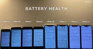 iOS 15.5 battery life