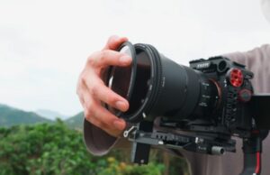 magnetic camera filter holder