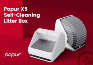 self cleaning cat litter tray