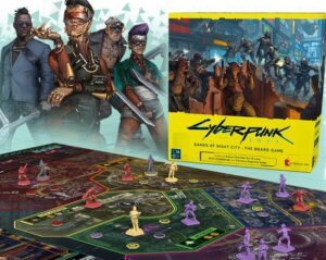 CMON Cyberpunk 2077 board game