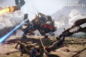 Horizon Call of the Mountain PS VR2 gameplay