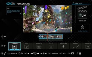 PlayStation 5 Share Factory Studio free video editing app