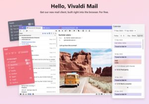 Vivaldi browser mail