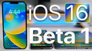 iOS 16 beta 1