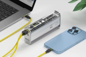 transparent battery pack