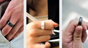NFC ceramic smart ring