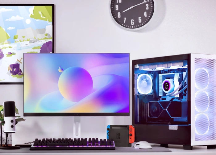 NZXT gaming monitor