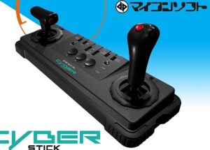 Sega Mega Drive Mini 2 Cyber flight stick controller