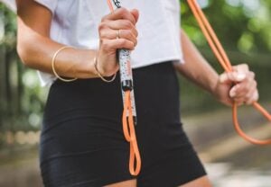 Weighted jump rope