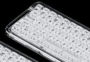 acrylic mechanical keyboard