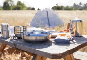 camping kitchen set