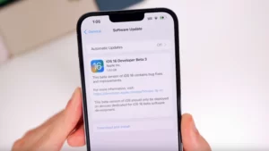 iOS 16 beta 3