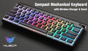 mechanical keyboard with wireless charger