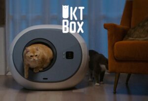 self-cleaning litter box