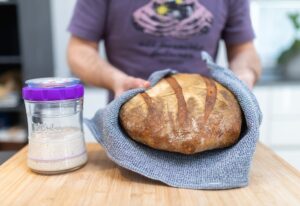 sourdough bread culture container