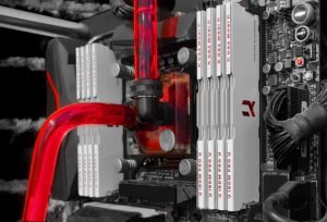 white DDR4 memory